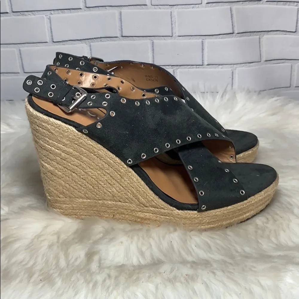 Nordstrom‎ Report Caden Espadrille Wedges Sz 11